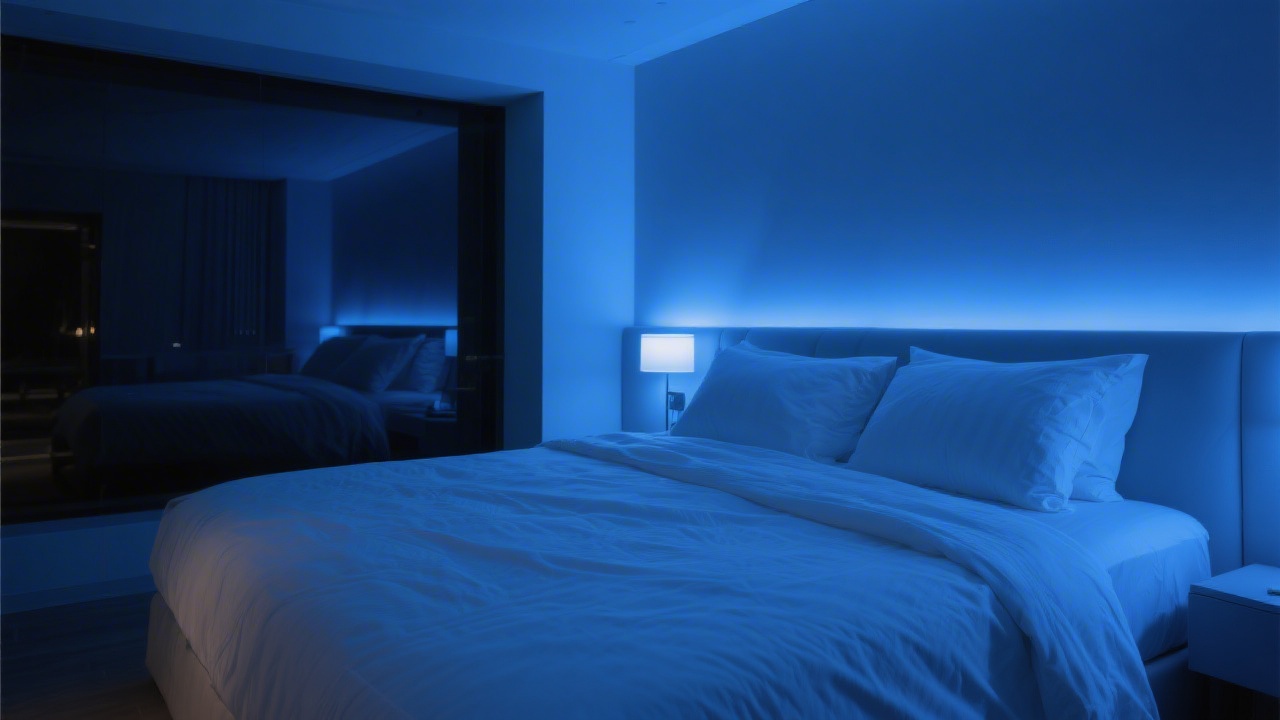 Cool bedroom with breathable white linen mattress for hot sleepers