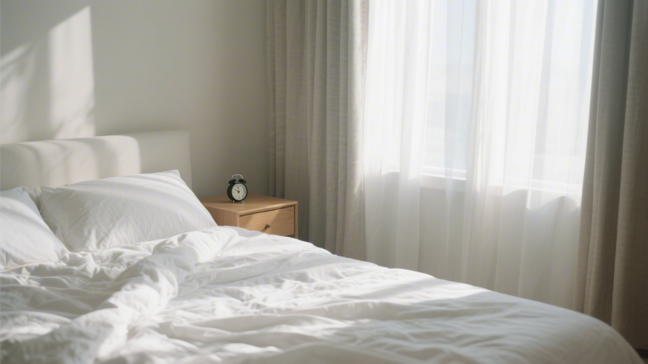 Waking without an alarm — natural sleep wake without clock