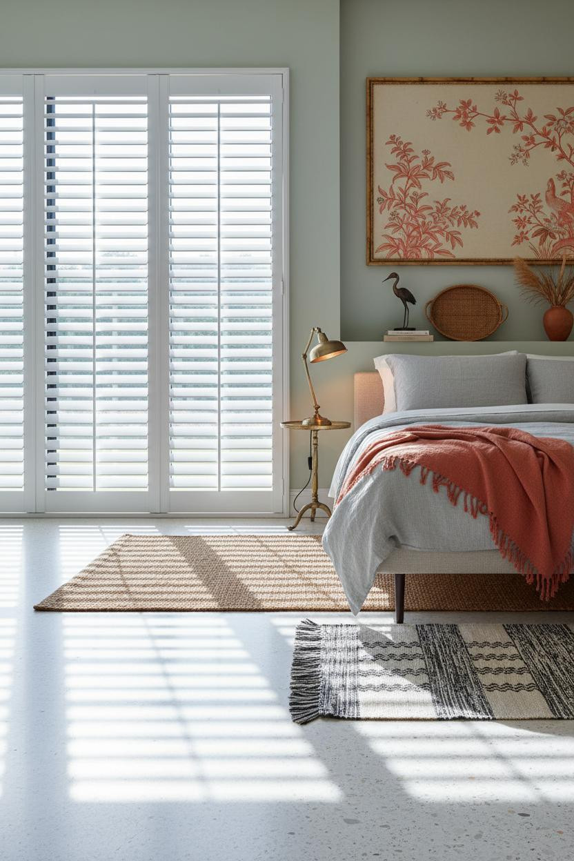 Palm Beach Bedroom Chinoiserie Terrazzo