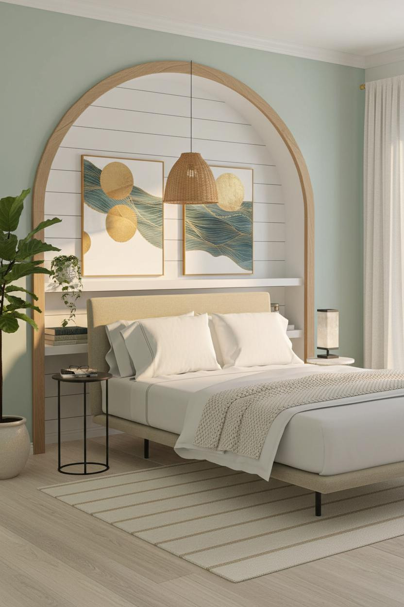 Palm Beach Bedroom Grand Millennial Coastal