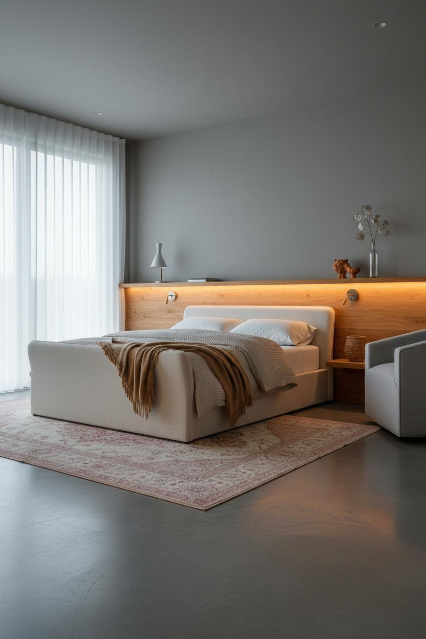 Parents Bedroom Coastal Modern Attic