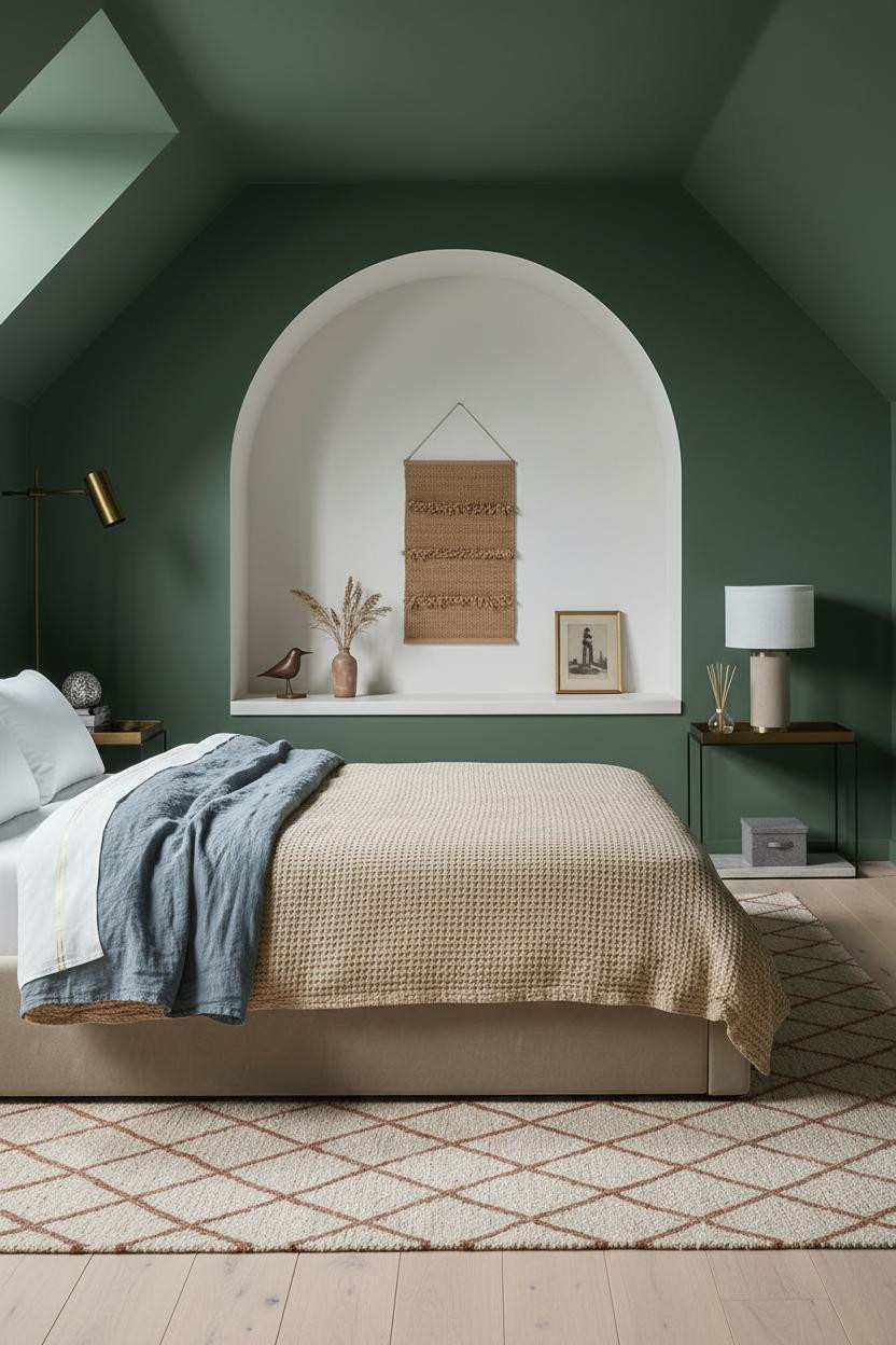 Primary Bedroom Attic Alcove Niche