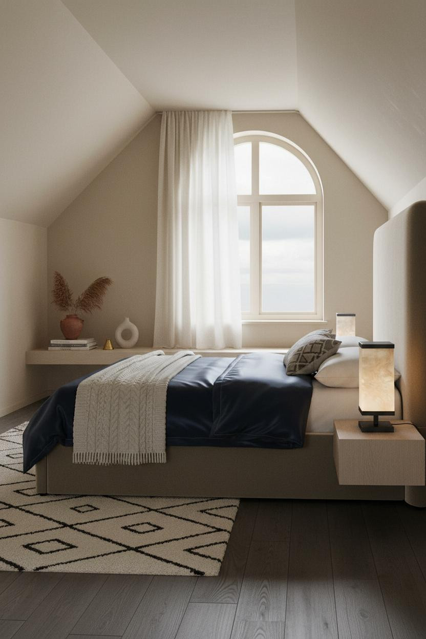 Primary Bedroom Attic Dormer Window