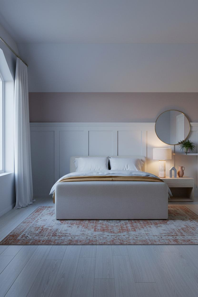 Primary Bedroom Attic Boho Modern