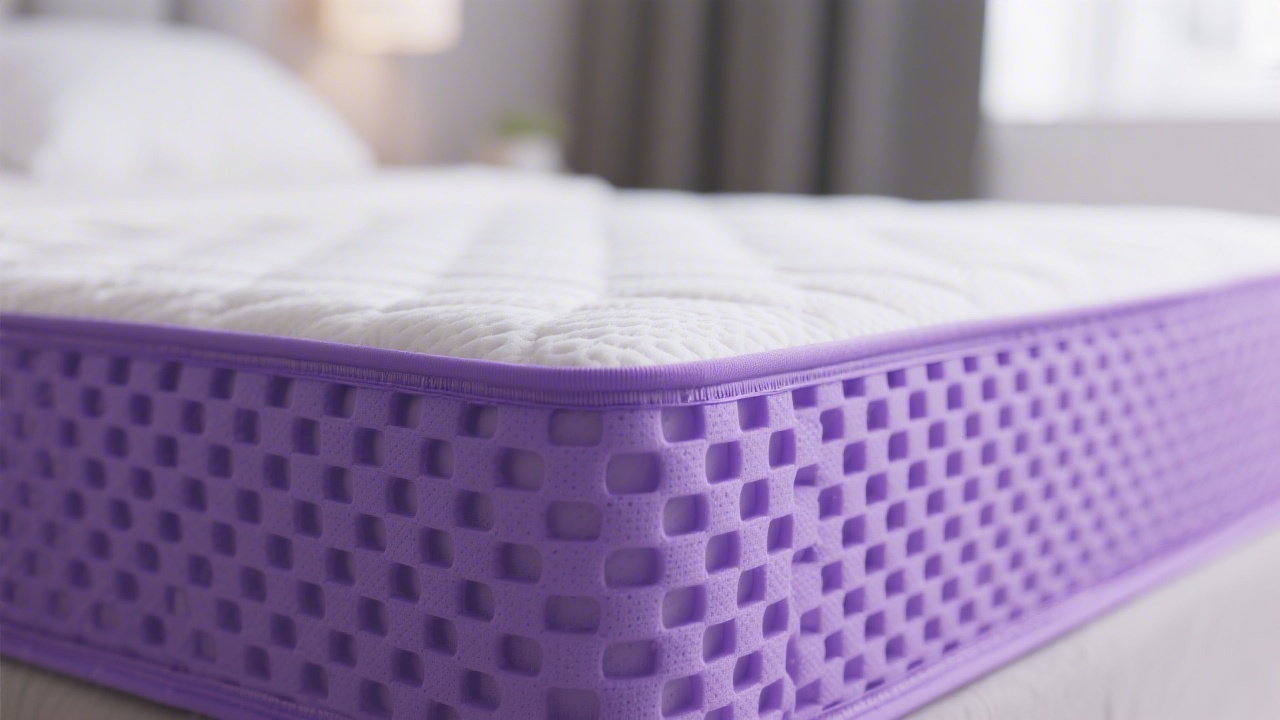 Purple Original mattress review 2026 - GelFlex grid detail