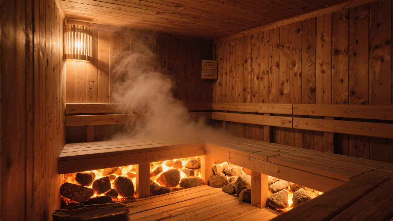 Finnish sauna heat therapy for sleep improvement