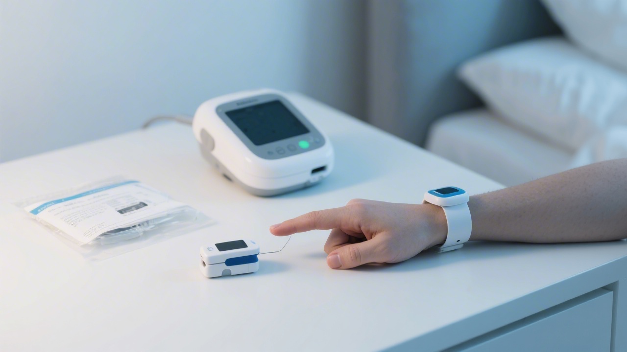 Home sleep apnea test equipment for diagnosing sleep apnea