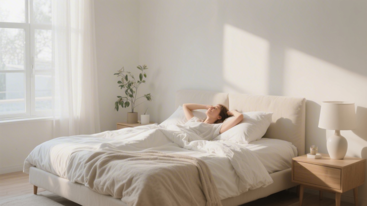 30-day sleep improvement plan — weekly protocol bedroom