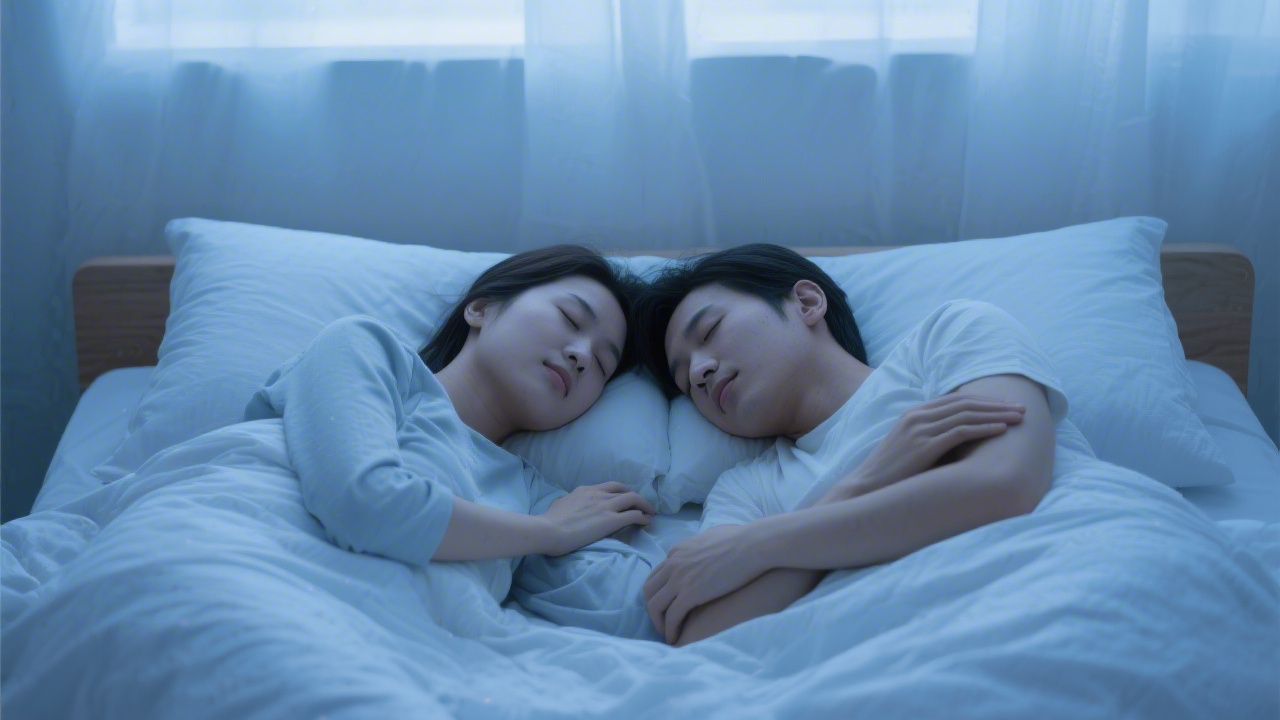 Sleep synchrony in couples — synchronized REM cycles