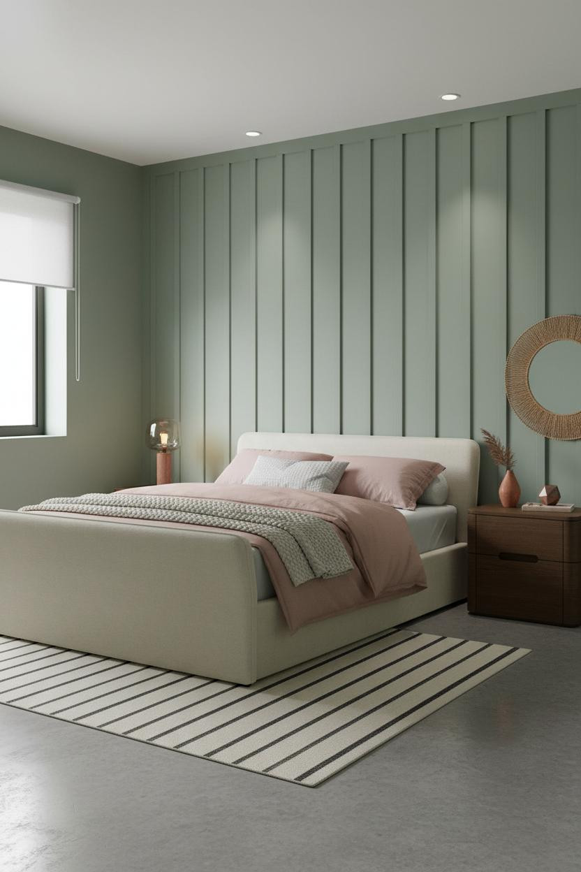 Small Guest Bedroom Daybed Sage Green