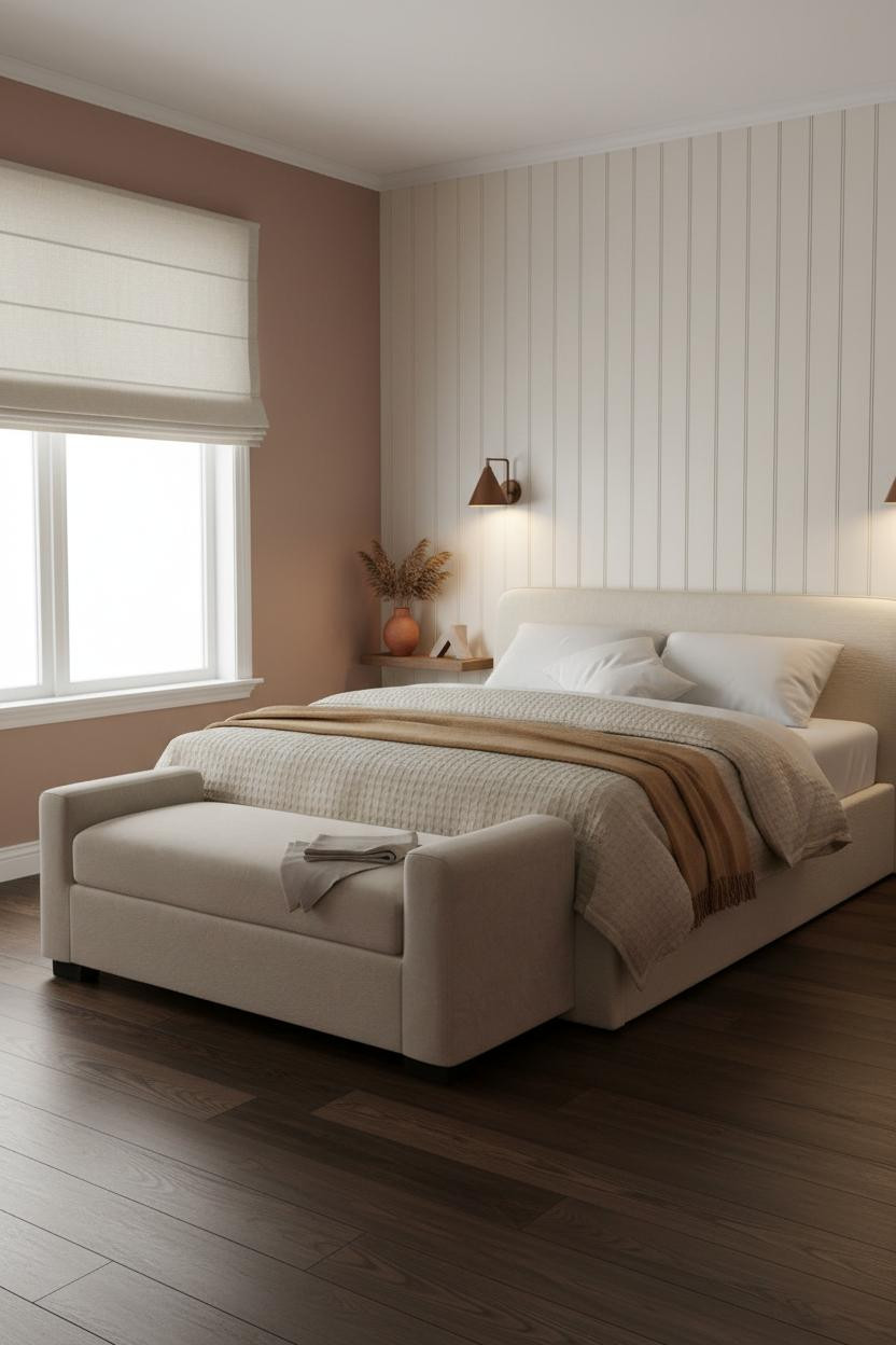 Small Guest Room Day Bed Board and Batten