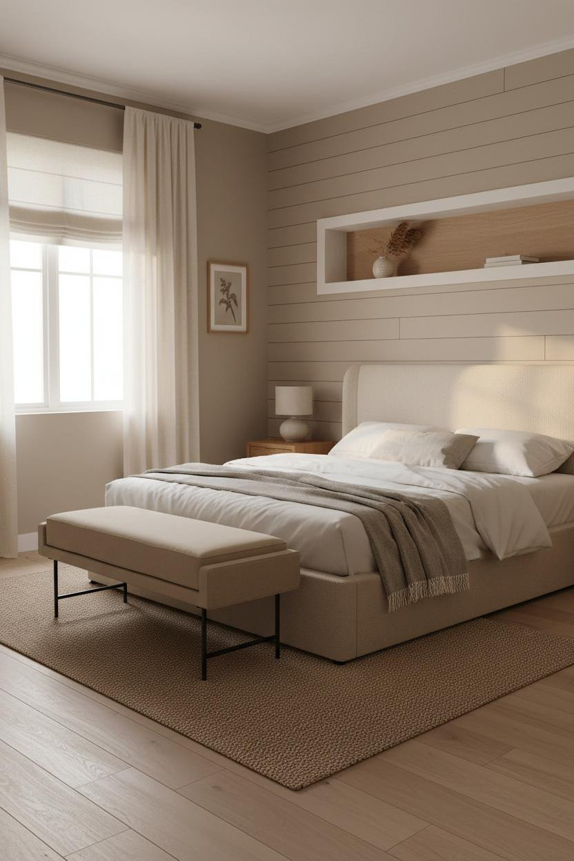 Small Guest Room Day Bed Scandi Modern