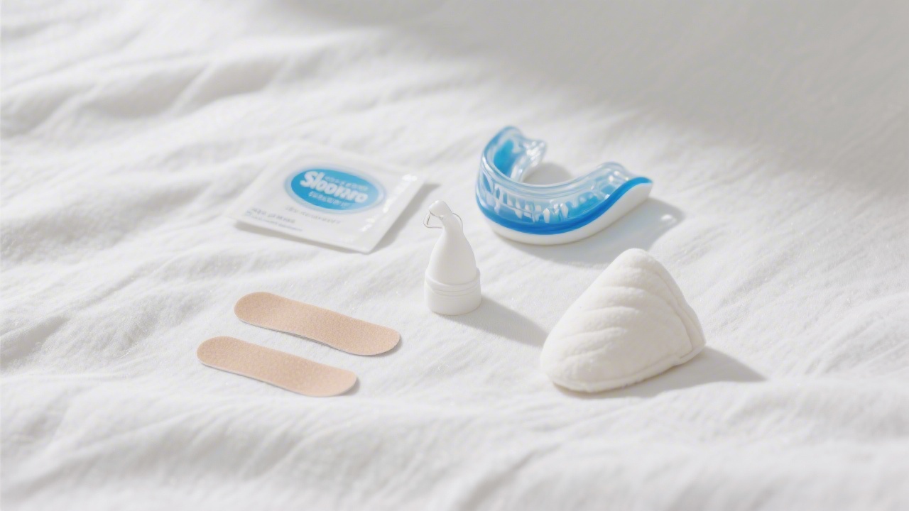 Snoring remedies ranked by evidence including nasal strips and mouth guard