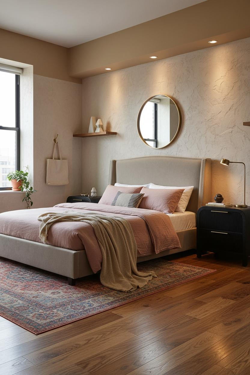 Studio Apartment 500 Sq Ft Boho Modern