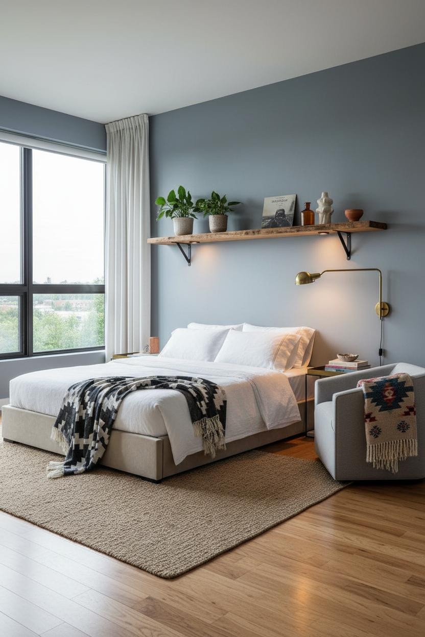 Studio Apartment Ideas Boho Layout