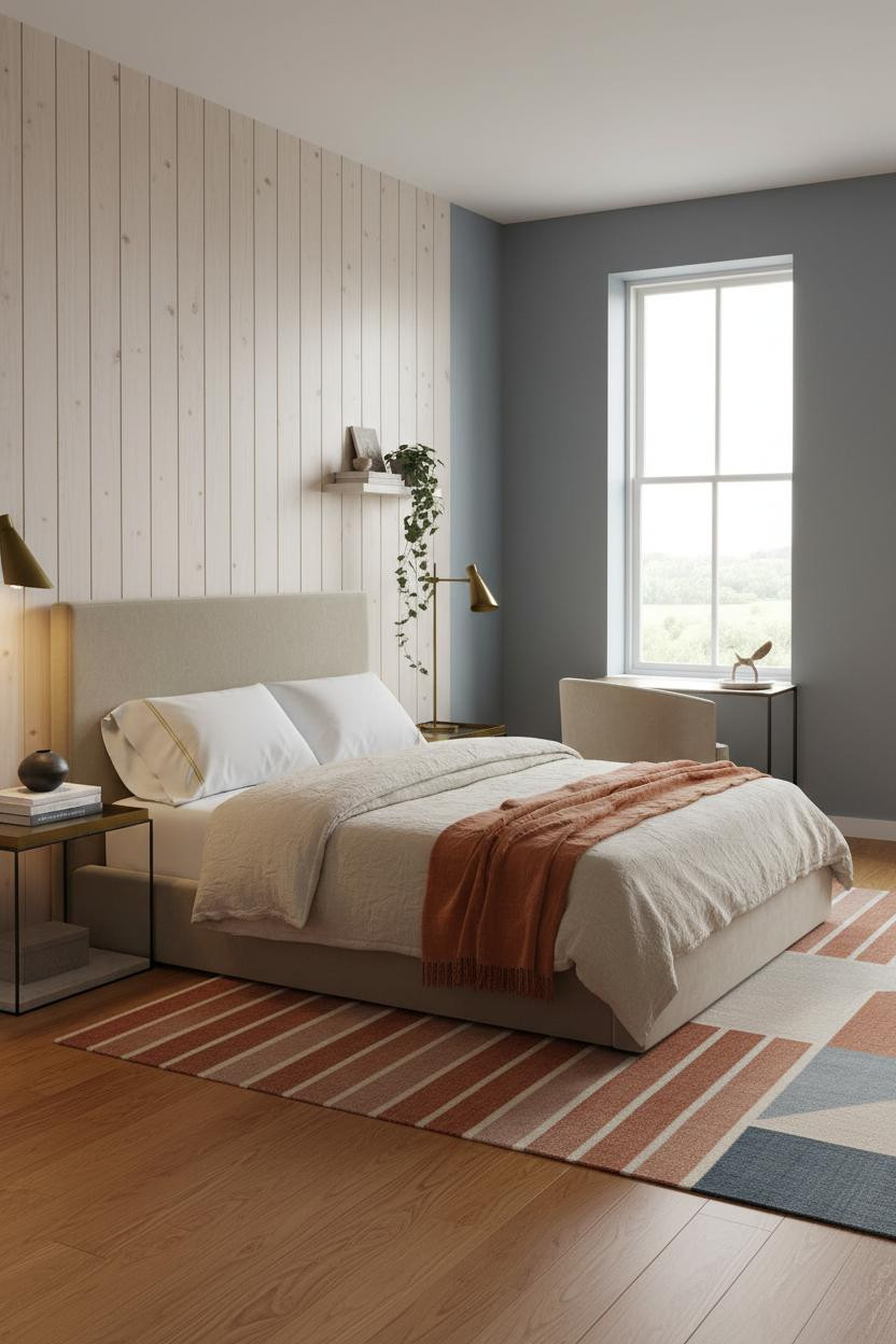 Studio Apartment Design Coastal Modern Layout