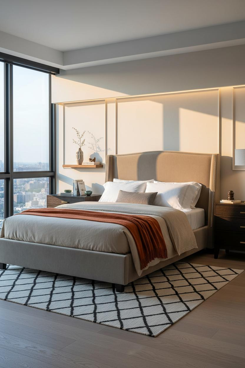 Studio Apartment Ideas Warm Minimalist