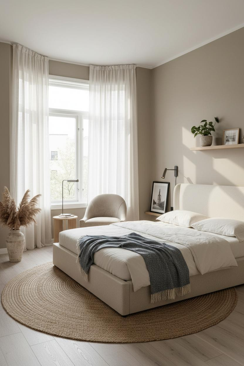 Studio Apartment Layout Scandi Modern Design