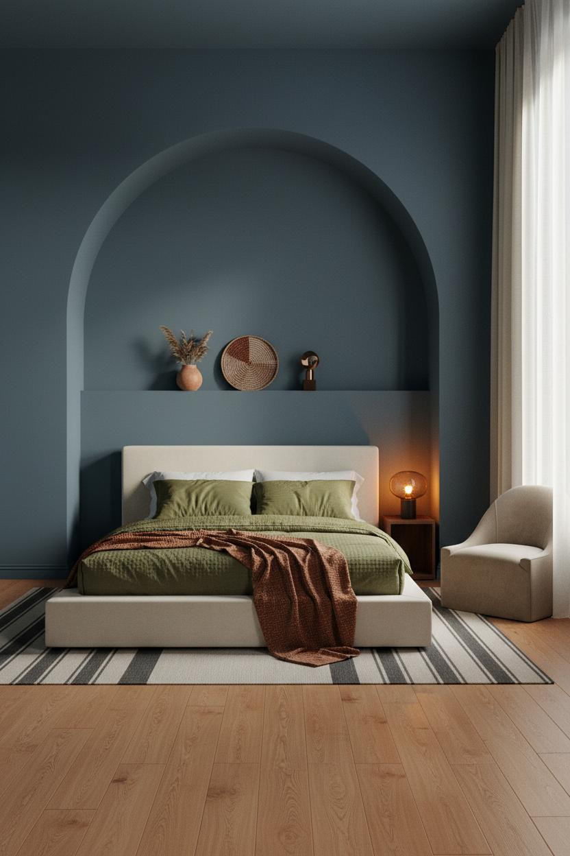 Studio Apartment Ideas Warm Mediterranean