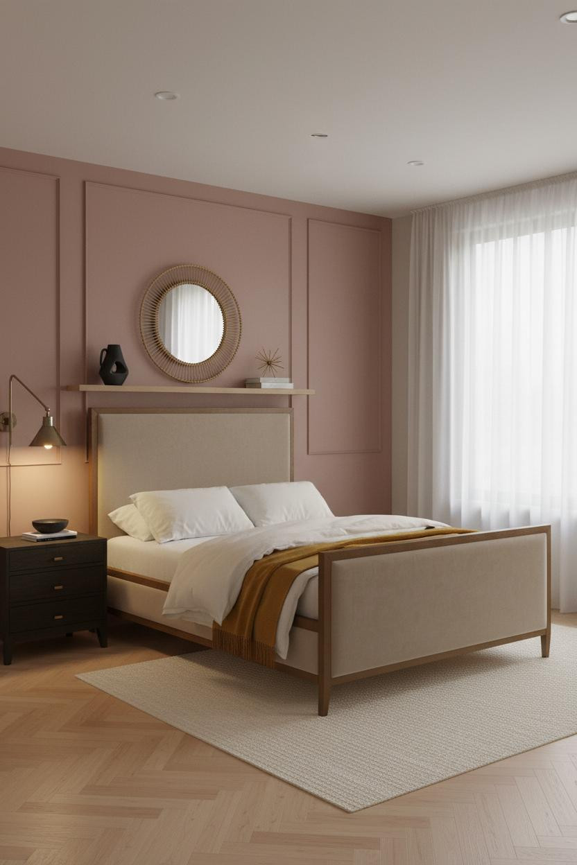 Studio Apartment Warm Modern Design