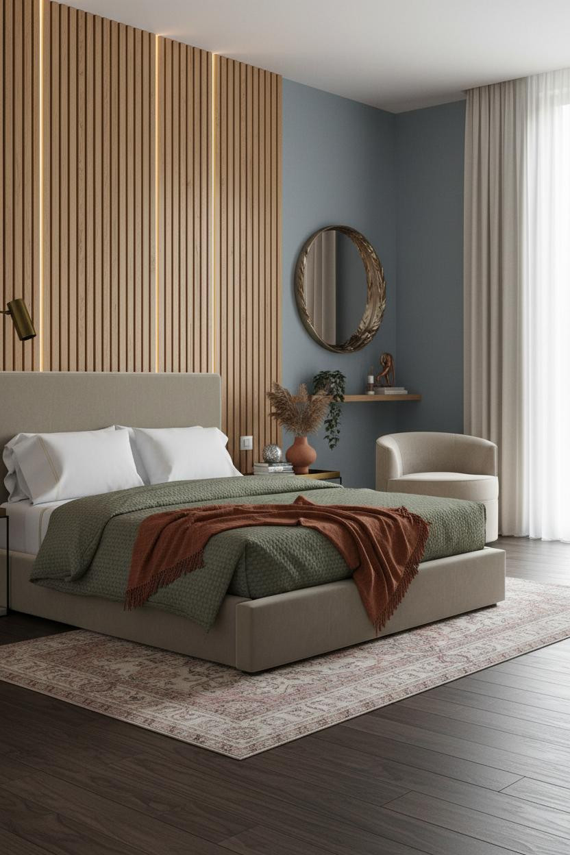 Transitional Bedroom Modern European Design
