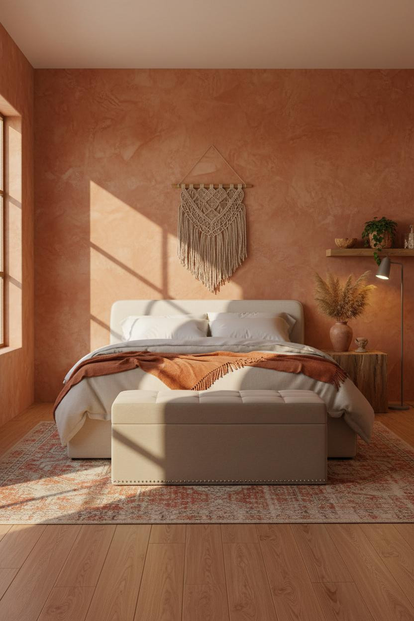Western Boho Bedroom Ideas Rustic Desert Design Inspiration