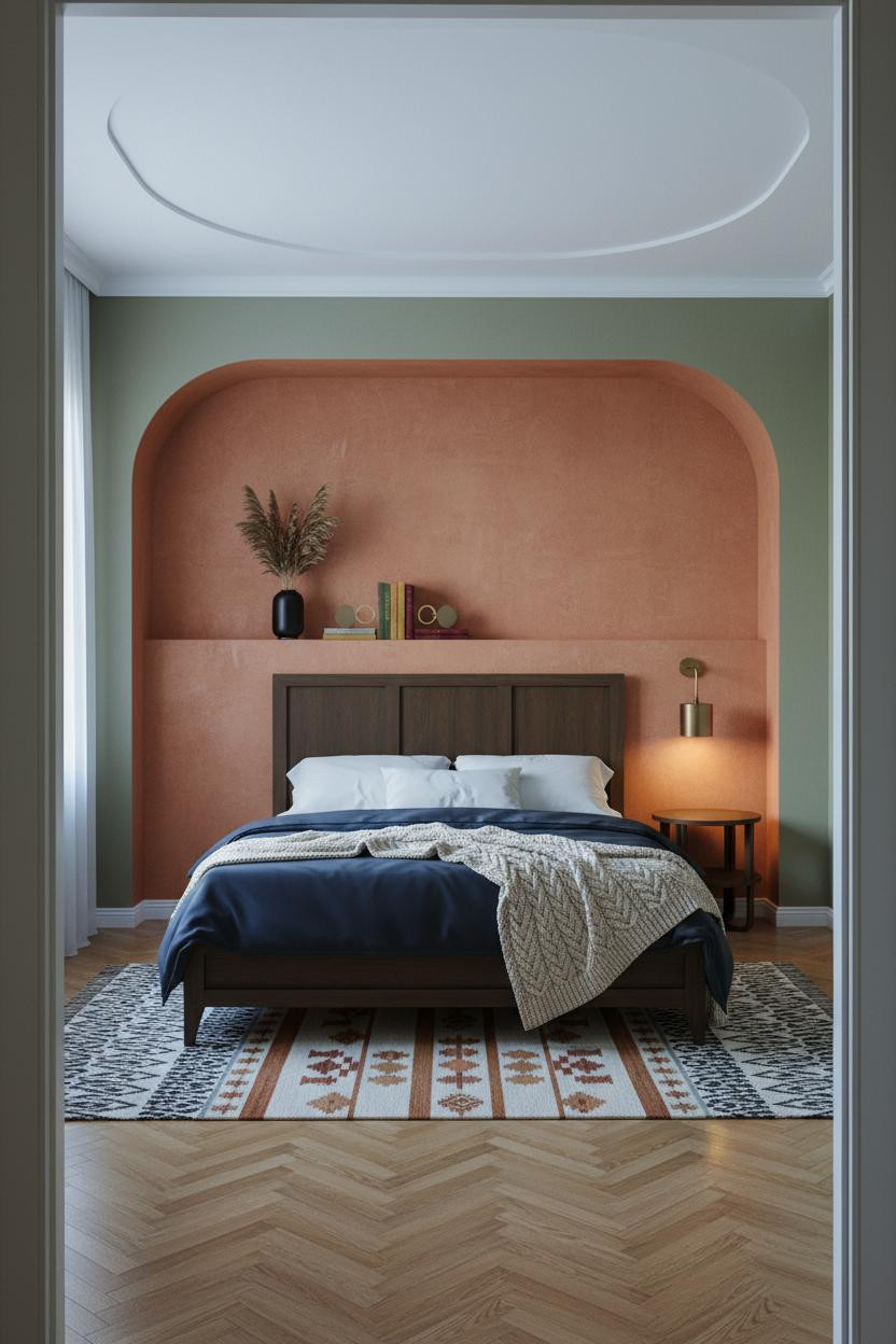 60s Bedroom Retro Modern Alcove Niche