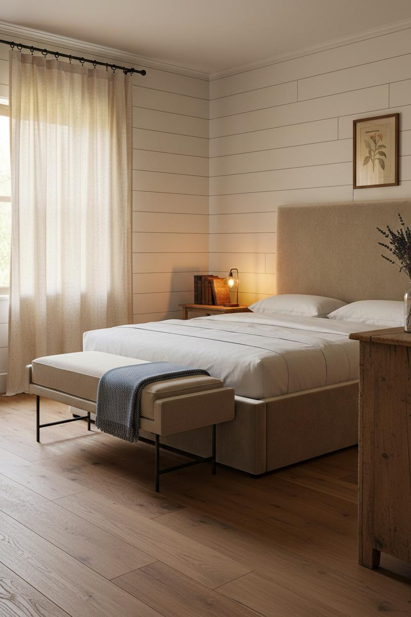 Antique Farmhouse Bedroom Vintage Master Decor