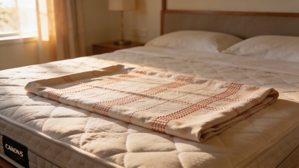 Are Grounding Mats a Hoax? What the Science Actually Says 2026 (MattressNut Sleep Lab editorial photo)