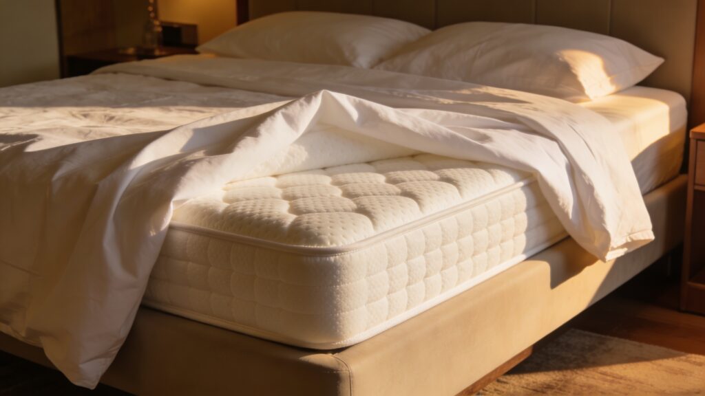 Best Smart Mattress Topper 2026: Climate Intelligence + $100 Off (MattressNut Sleep Lab editorial photo)