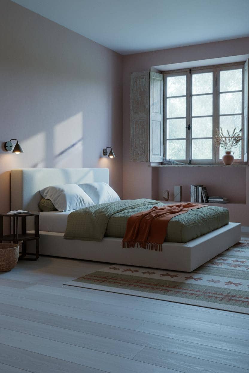 Cosy Cottage Bedroom Provencal Farmhouse Design