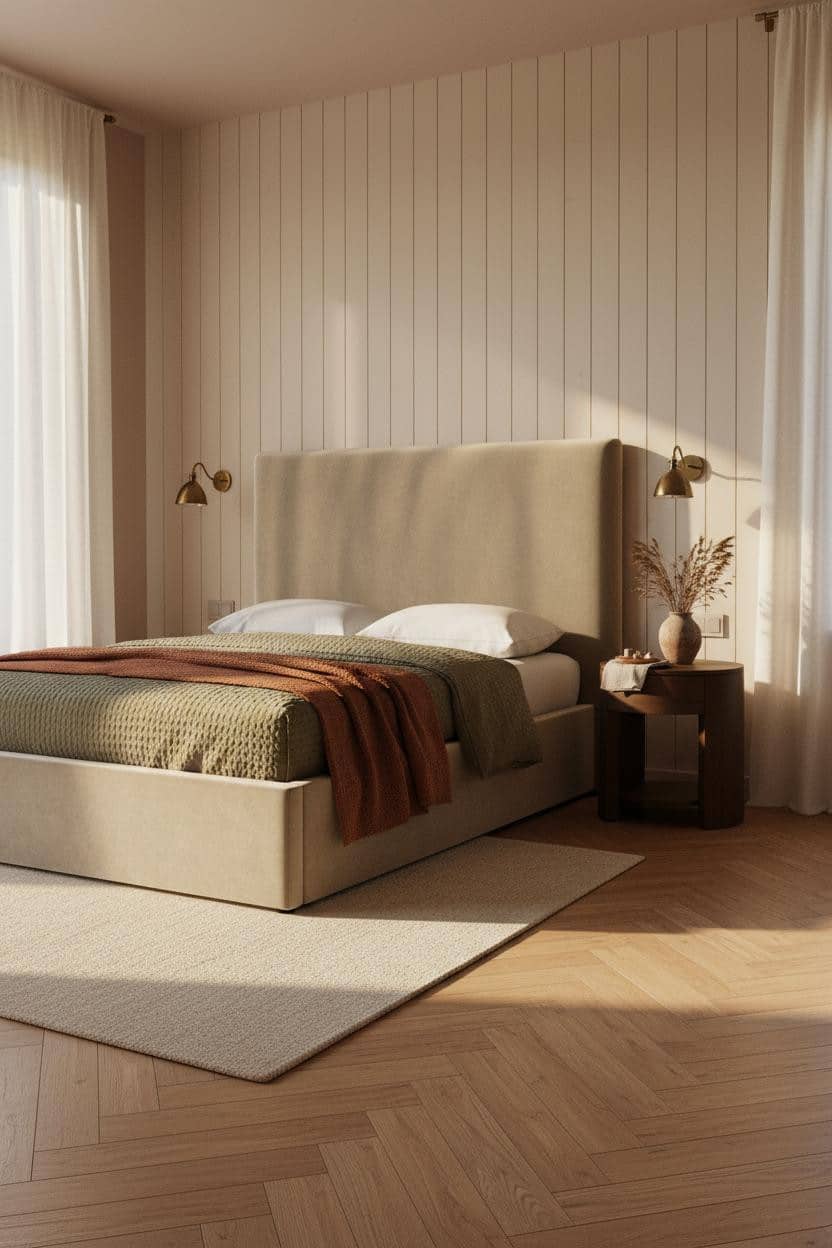 Cottage Bedroom Provencal Farmhouse Golden Light