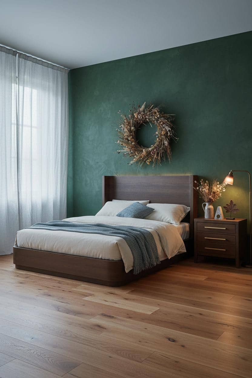 Cottagecore Bedroom Fairycore Forest Green Vintage
