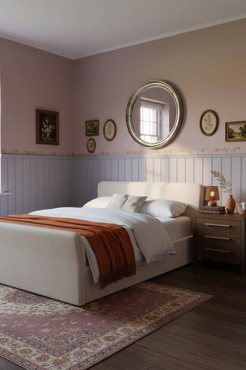 Cottagecore Bedroom Fairycore Wainscoting Vintage