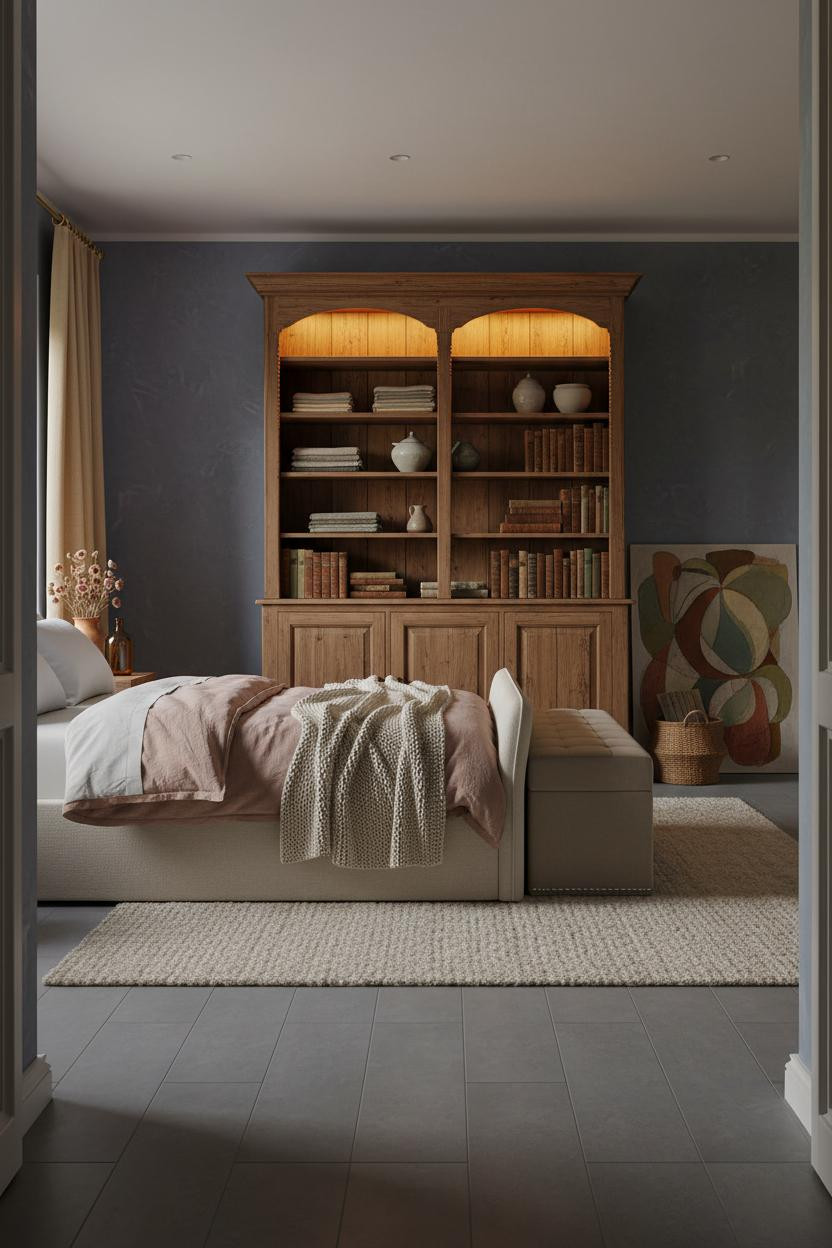 Cottagecore Bedroom Grandmacore Vintage Hutch