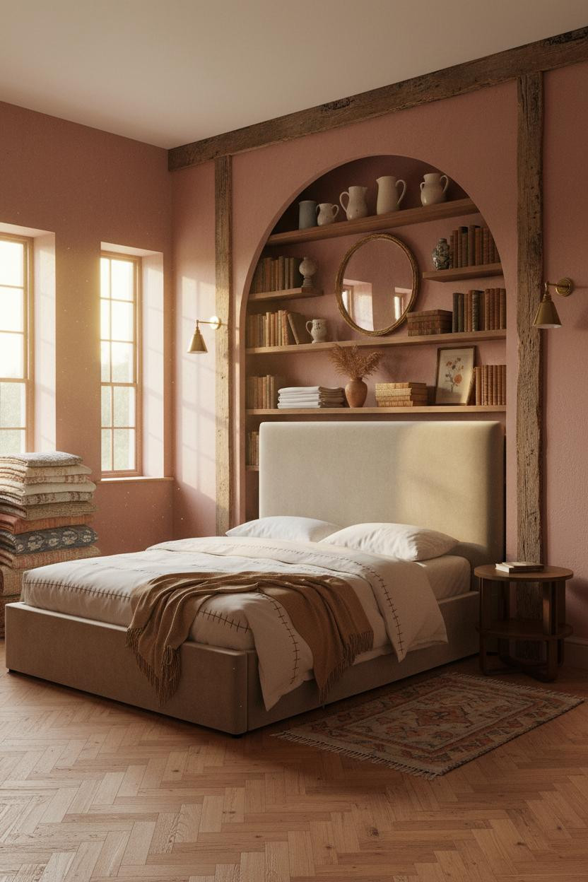 Cottagecore Bedroom Vintage English Alcove