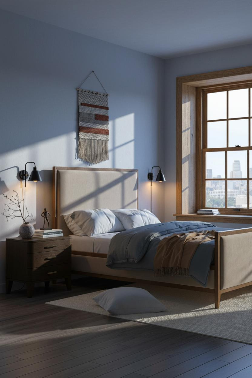 Cozy Eclectic Bedroom Vintage Collected