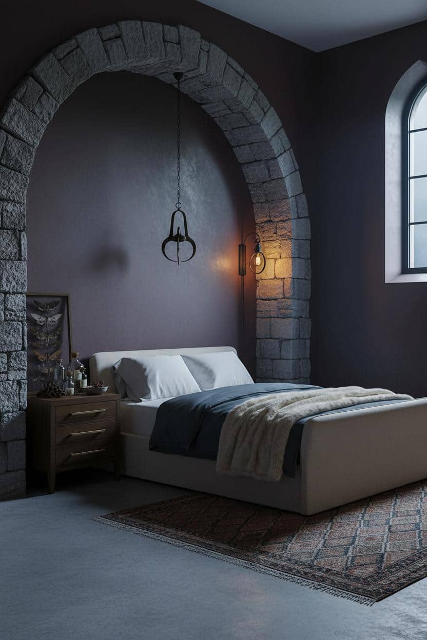 Dark Cottagecore Bedroom Witchy Forestcore Design