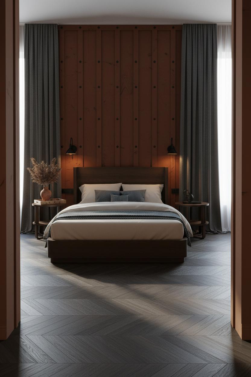 Dark Western Bedroom Gothic Rustic