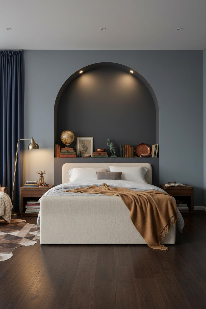 Eclectic Bedroom Aesthetic Vintage Modern Design