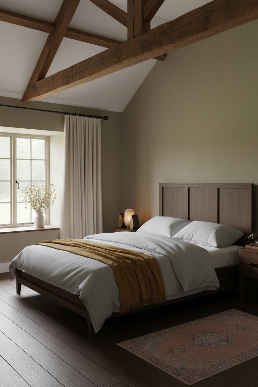 English Cottage Bedroom Cosy Country