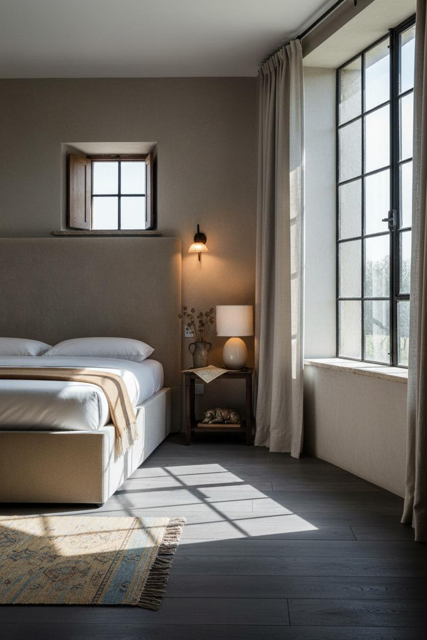 European Farmhouse Bedroom French Country Cottage