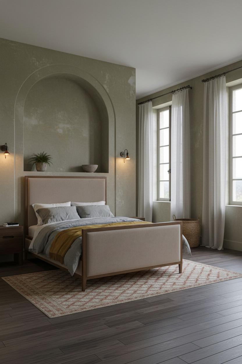 European Farmhouse Bedroom French Country Cottage