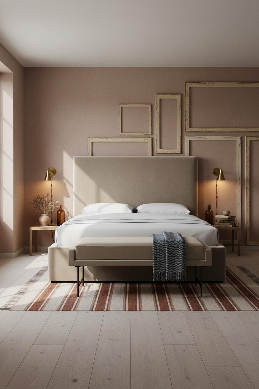Farmhouse Bedroom Gallery Wall Vintage