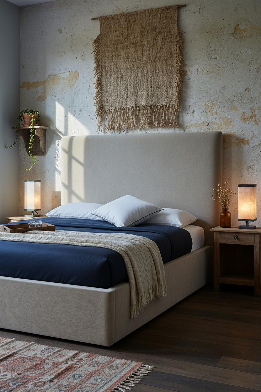 Farmhouse Shabby Chic Bedroom French Country