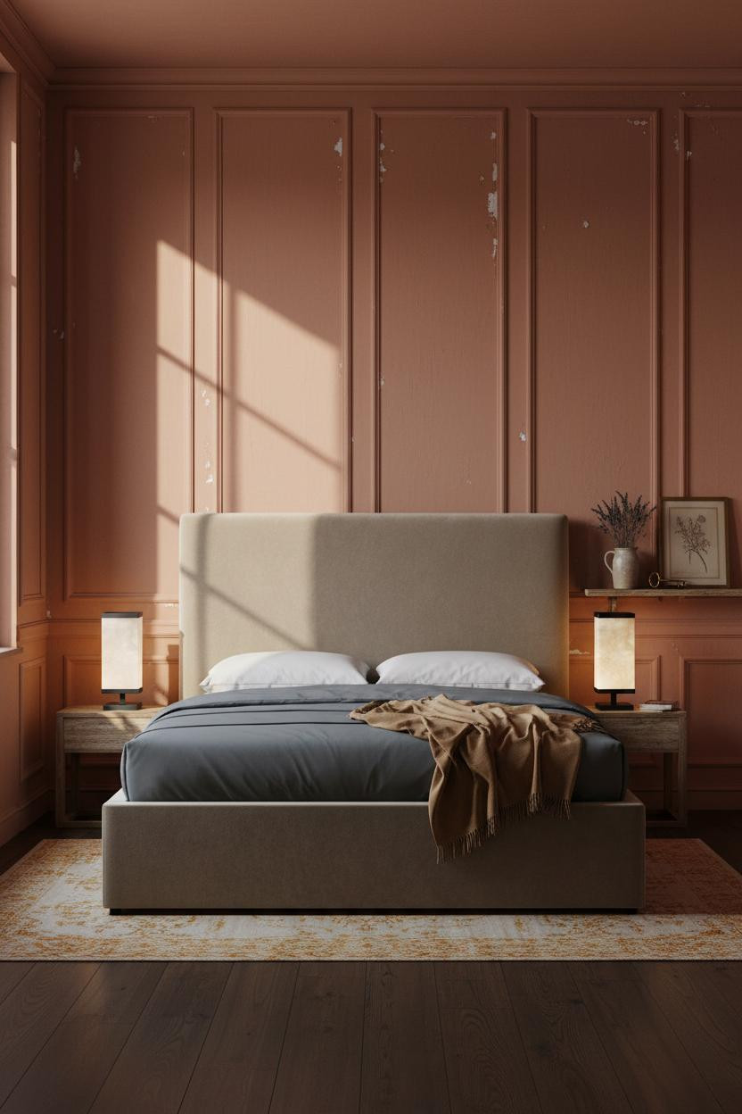 Farmhouse Shabby Chic Bedroom French Country