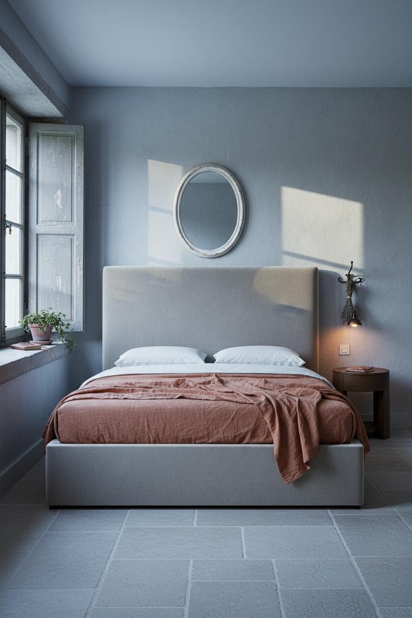 French Cottage Bedroom Provençal Light