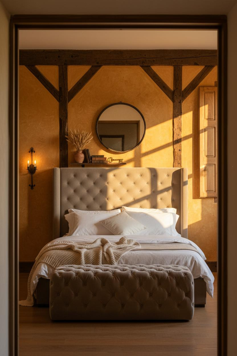 French Countryside Bedroom Provence Cottage