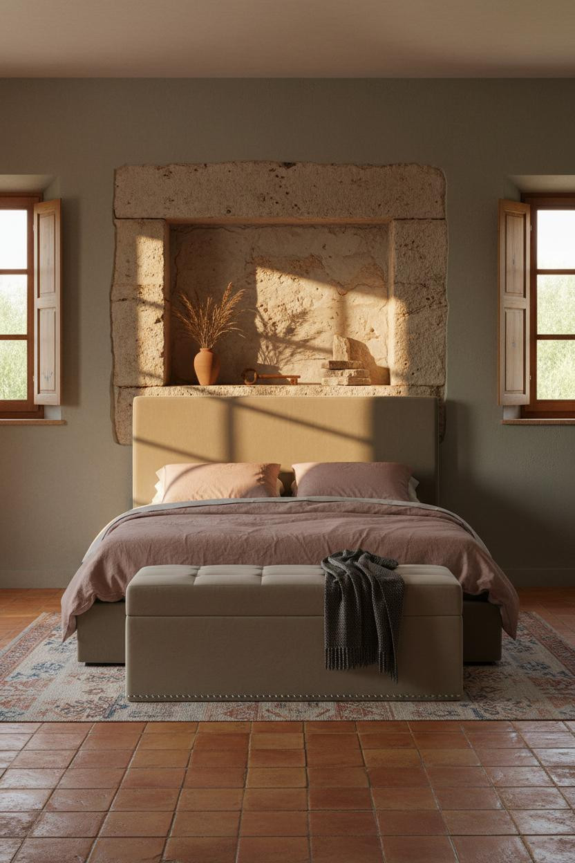 French Countryside Bedroom Provence Stone