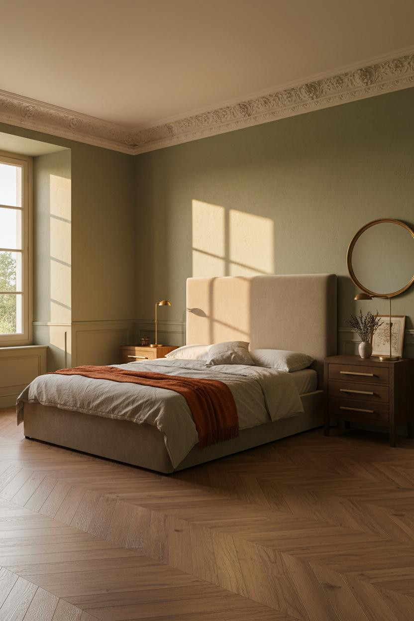 French Inspired Bedroom Provencal Farmhouse
